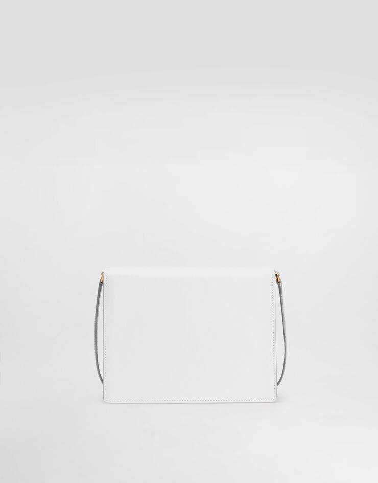 Dolce & Gabbana Calfskin DG Logo Bag crossbody bag White BB7287AW576
