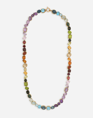Dolce & Gabbana  Rainbow Sautoir  18-carat yellow gold and multicolored gems Gold WNMB1GWMIX1