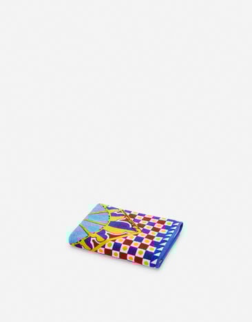 Dolce & Gabbana Terry Cotton Hand Towel Multicolor TCF004TCAAV